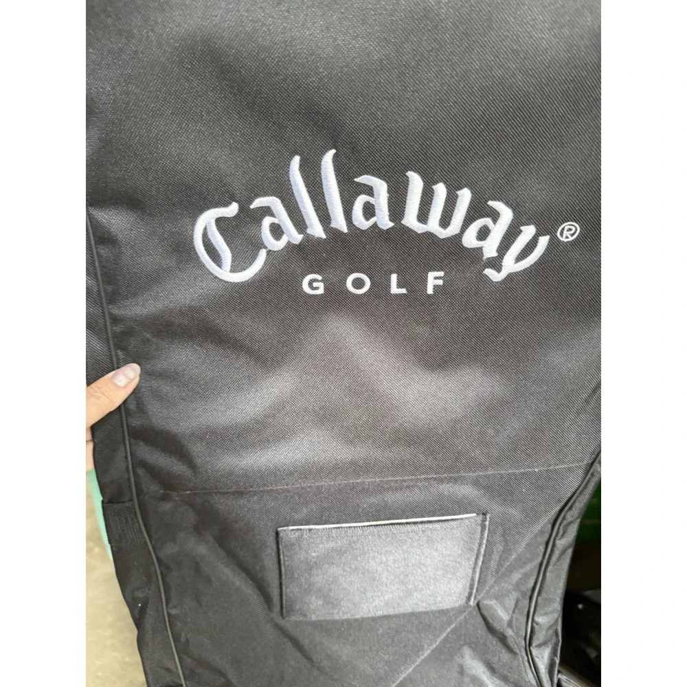 Callaway Golf Travel Bag w/ Wheels Black Club Travel Cover Rolling Case